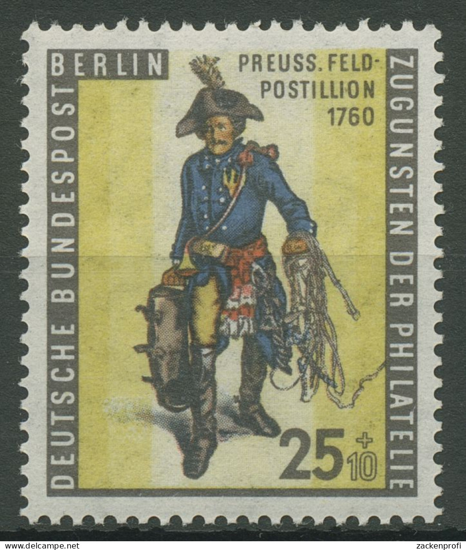 Berlin 1955 Tag Der Briefmarke, Postillion 131 Postfrisch - Unused Stamps