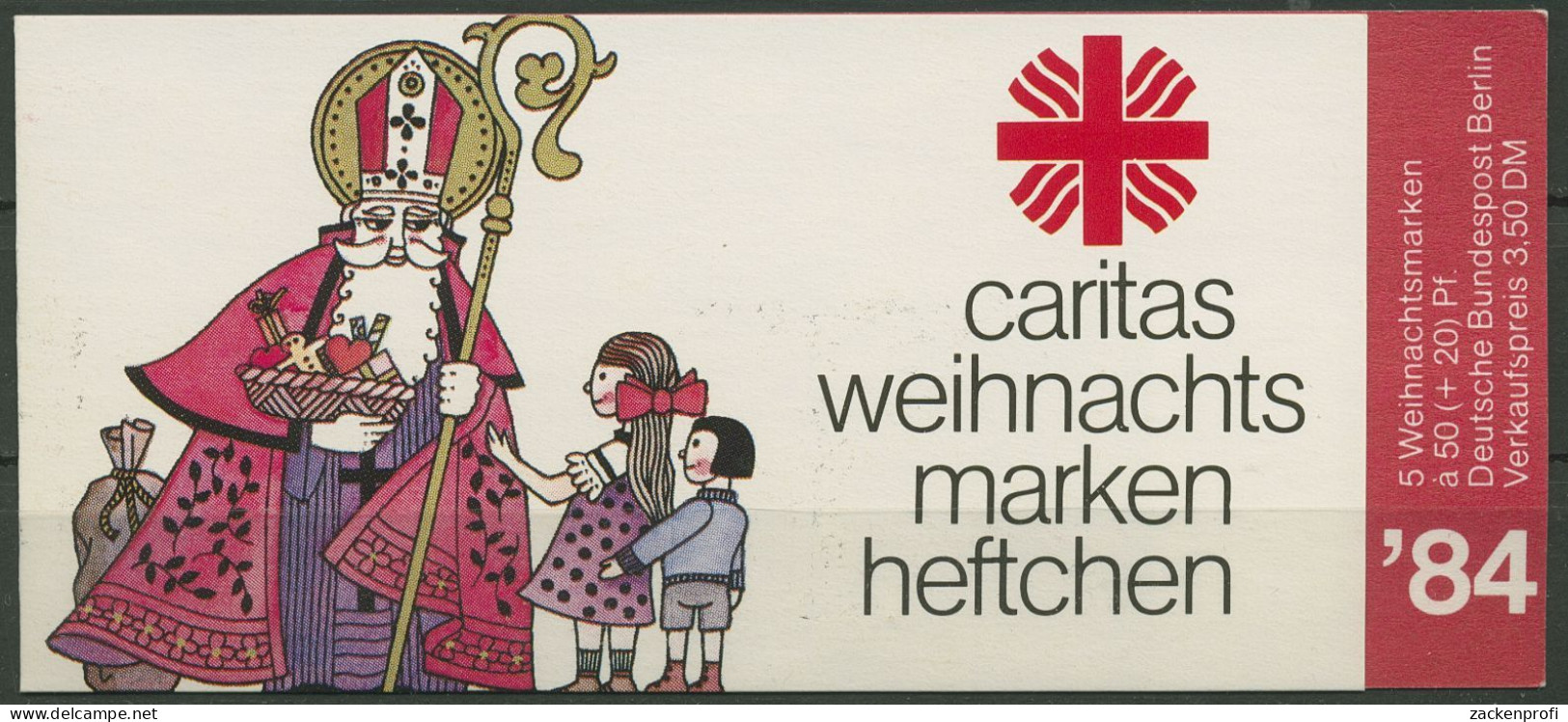 Berlin Caritas 1984 Weihnachten Markenheftchen (729) MH W 2 ESST Berlin (C60241) - Cuadernillos