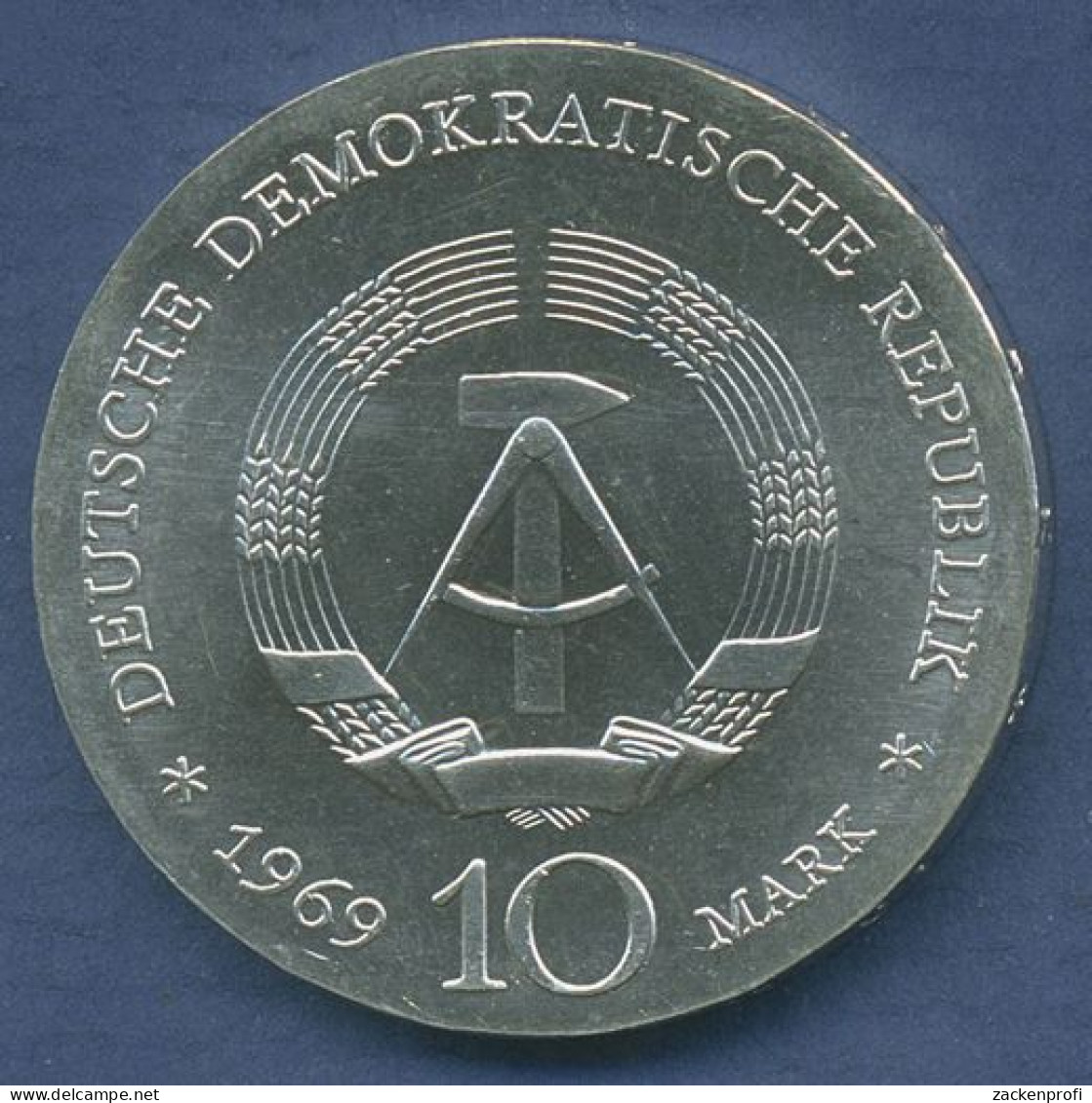 DDR 10 Mark 1969 Johann Friedrich Böttger, J 1527 Vz/st (m3848) - Altri & Non Classificati