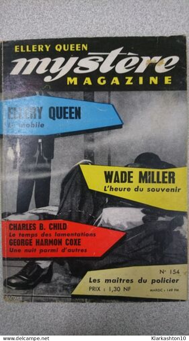 Ellery Queen Mysteri Magazine Nº154 - Other & Unclassified