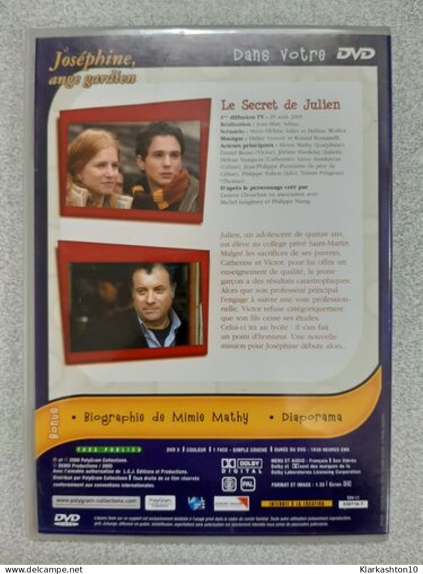 DVD Série Joséphine Ange Gardien - Le Secret De Julien - Otros & Sin Clasificación