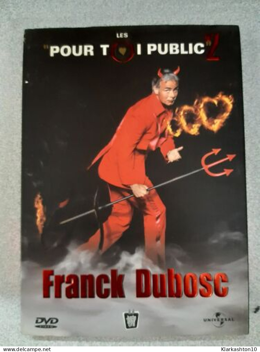 DVD Sketches - Franck Dubosc - Pour Toi Public - Autres & Non Classés