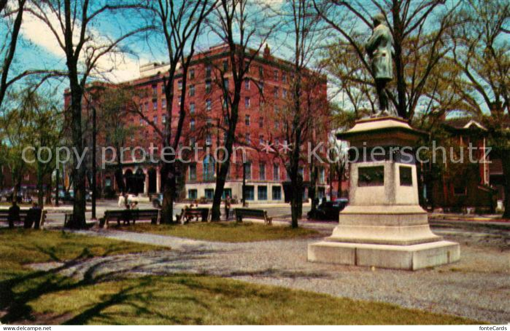 73130771 Halifax Nova Scotia Lord Nelson Hotel As Seen From Victoria Park Monume - Non Classés