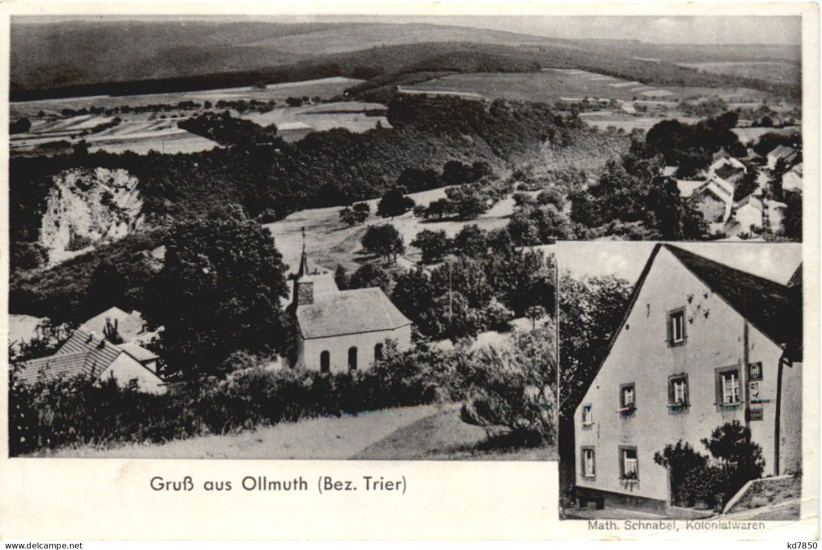 Gruss Aus Ollmuth Bez. Trier - Saarburg