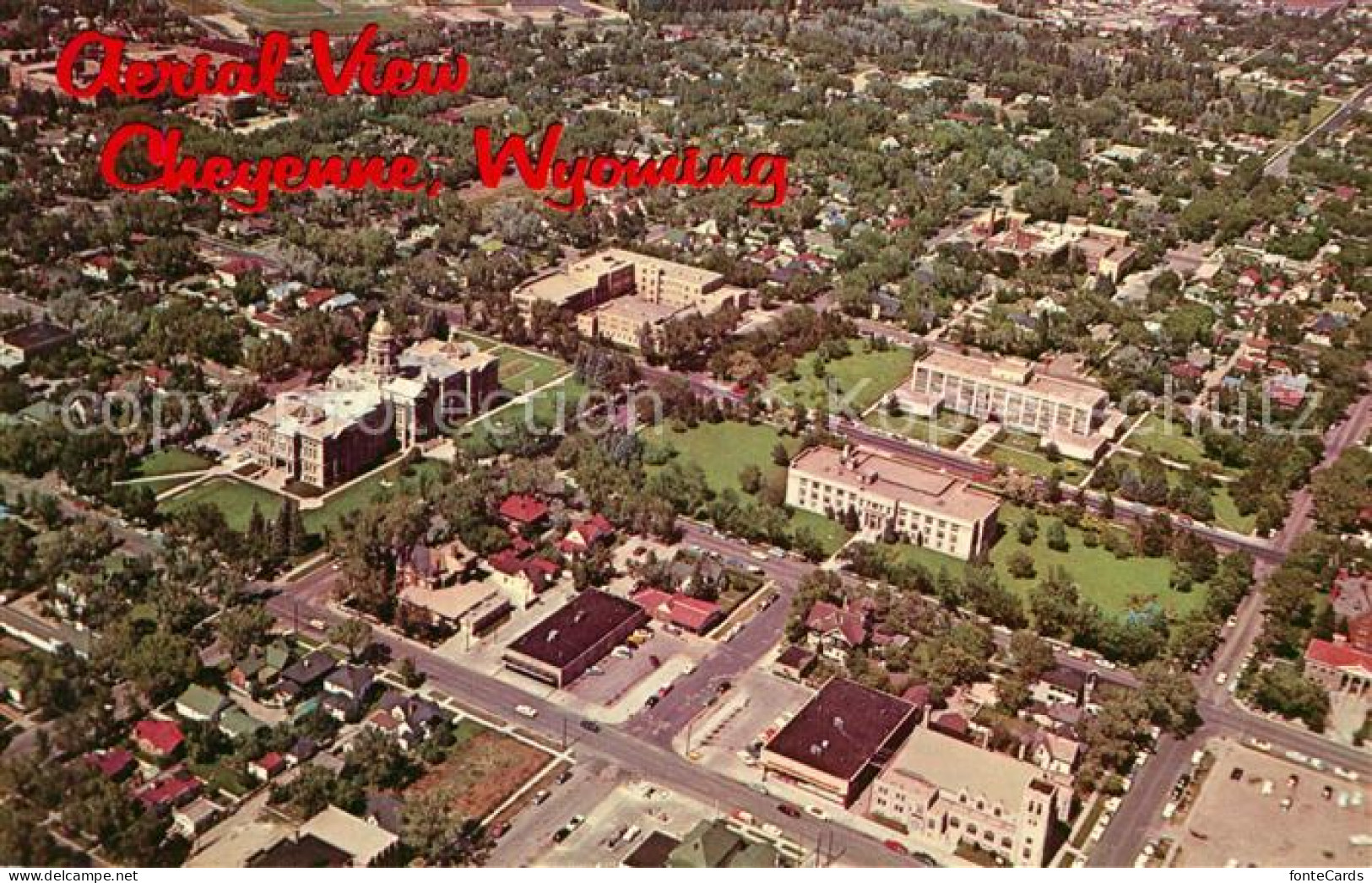 73130762 Cheyenne_Wyoming State Capitol Building Supreme Court Building State Of - Altri & Non Classificati