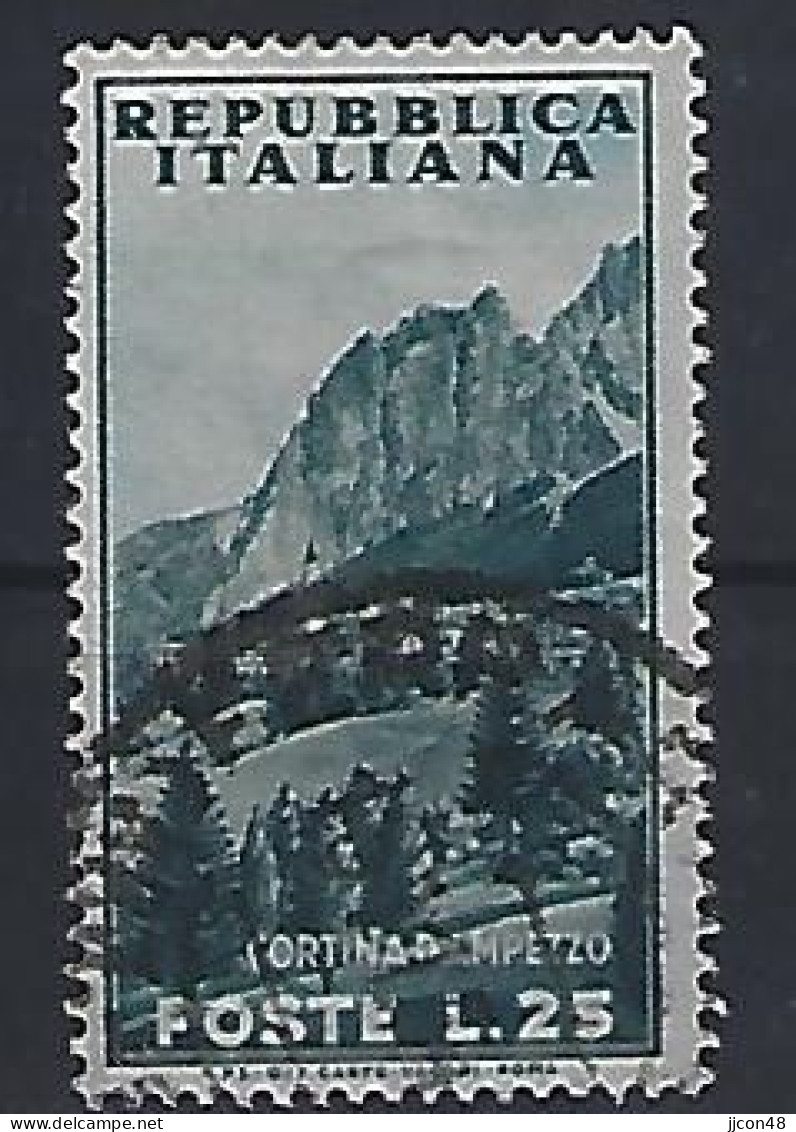 Italy 1953  Landschaften (o) Mi.903 - 1946-60: Usados