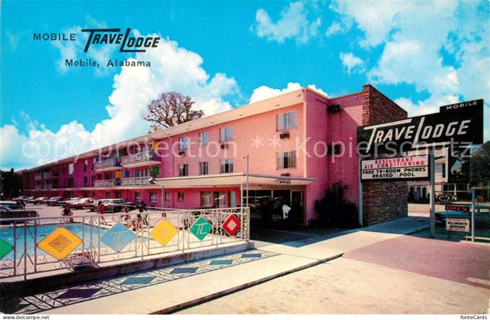 73130724 Mobile Travel Lodge Motel Swimming Pool - Otros & Sin Clasificación