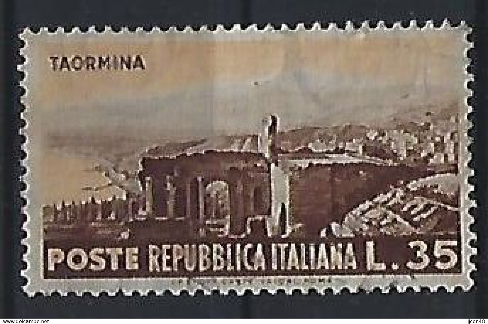 Italy 1953  Landschaften (o) Mi.904 - 1946-60: Usados