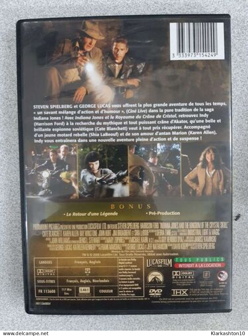 DVD Film - Indiana Jones Et Le Royaume Du Crâne De Cristal - Autres & Non Classés