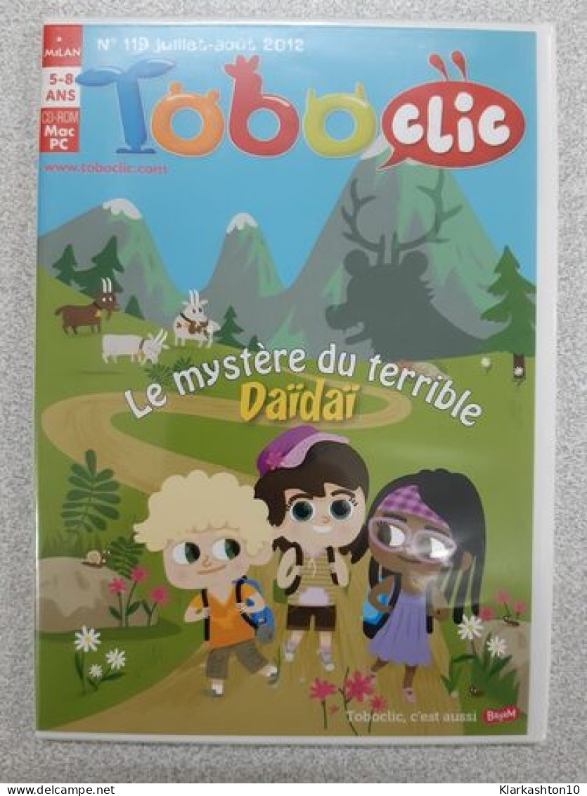 DVD Série Tobo Clic - Le Mystère Du Terrible Daïdaï - Otros & Sin Clasificación