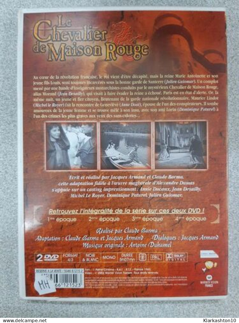 DVD Série Le Chevalier De Maison Rouge - Intégrale 2 DVD - Autres & Non Classés