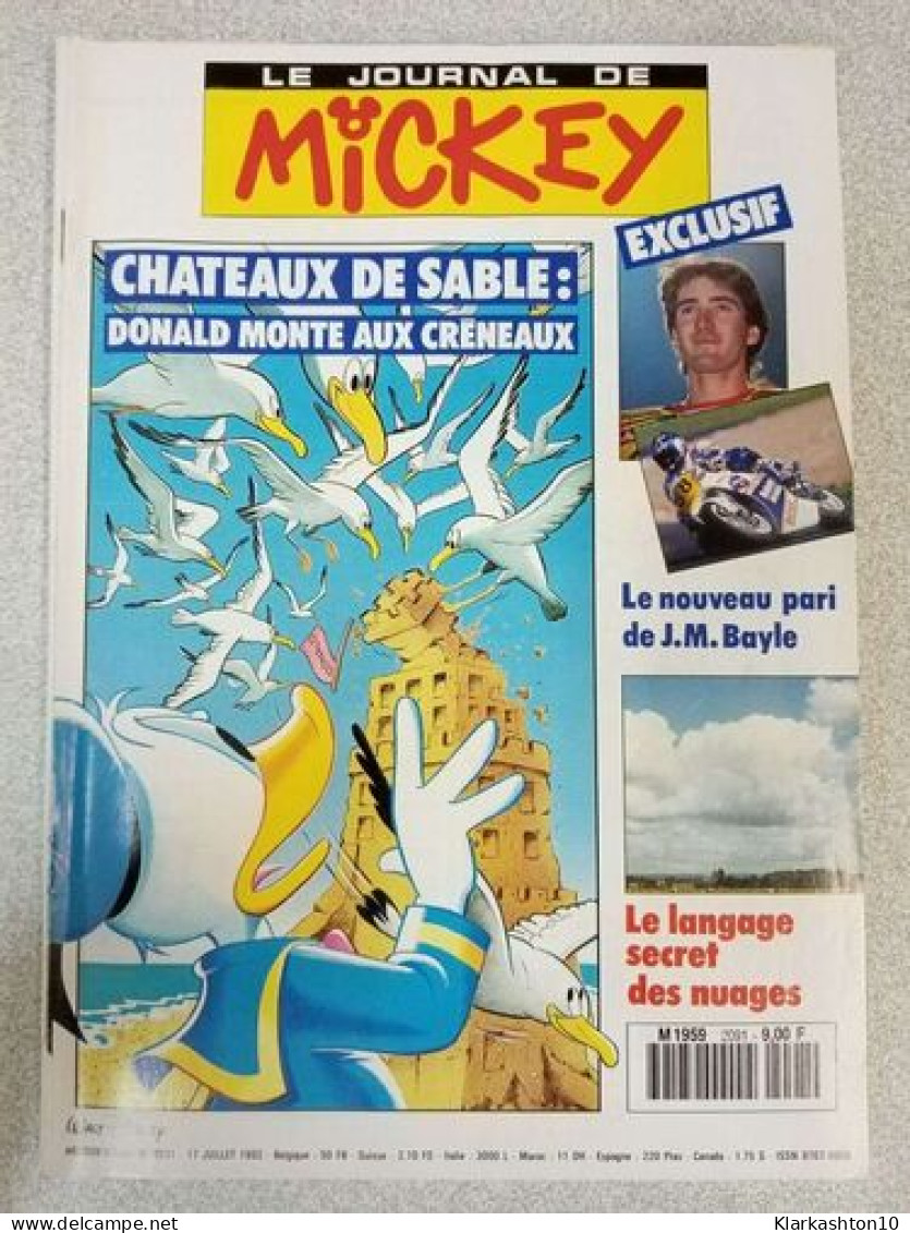 Le Journal De Mickey Nº2091 / Juillet 1992 - Ohne Zuordnung