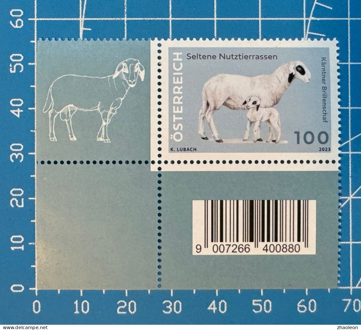 2023 Kärntner Brillenschaf 3714 - Unused Stamps