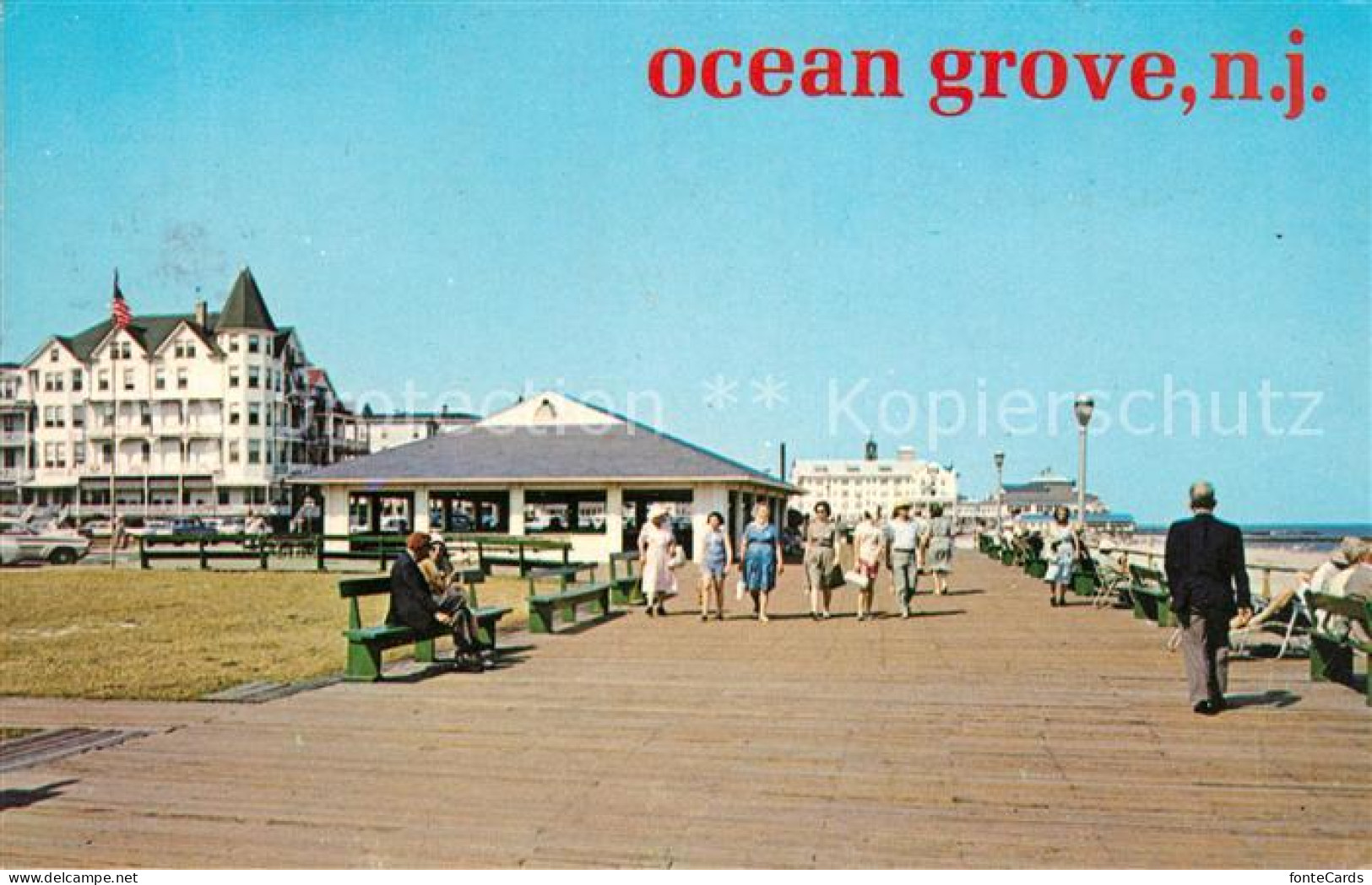 73130700 Ocean_Grove Pavillion On Boardwalk - Other & Unclassified