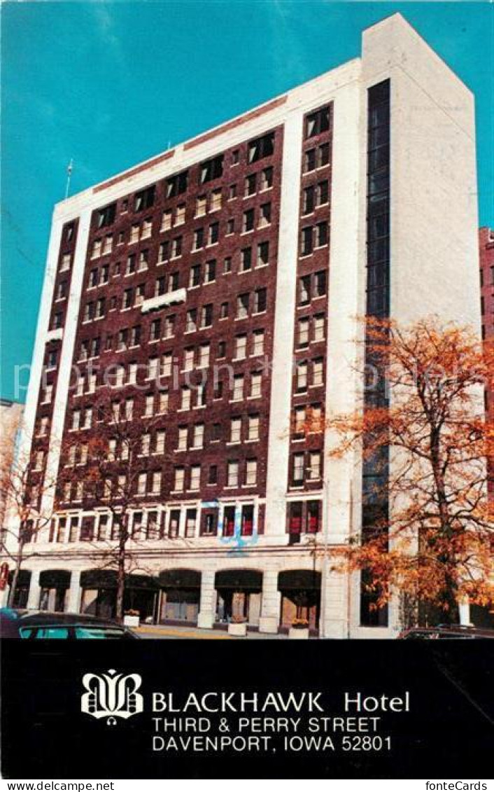 73130690 Davenport_Iowa Blackhawk Hotel - Altri & Non Classificati