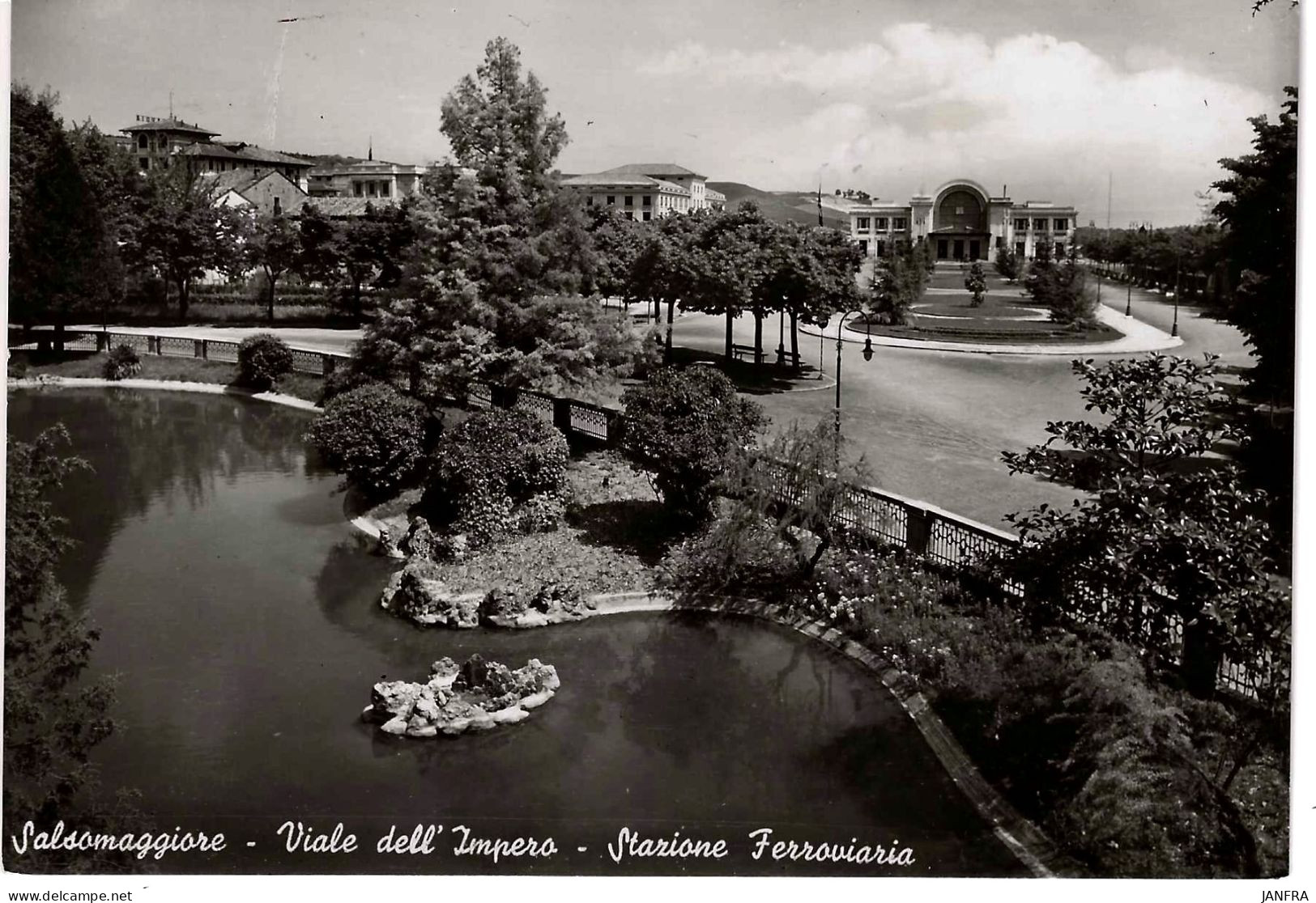 SALSOMAGGIORE - VIALE DELL' IMPERO - STAZIONE FERROVIARIA - Parma