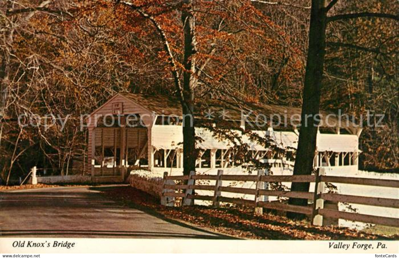 73130685 Valley Forge Historic Old Knox's Bridge Valley Forge - Other & Unclassified