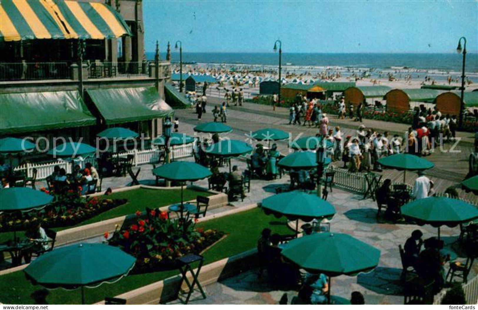 73130635 Atlantic_City_New_Jersey Dennis Hotel Terrasse - Other & Unclassified