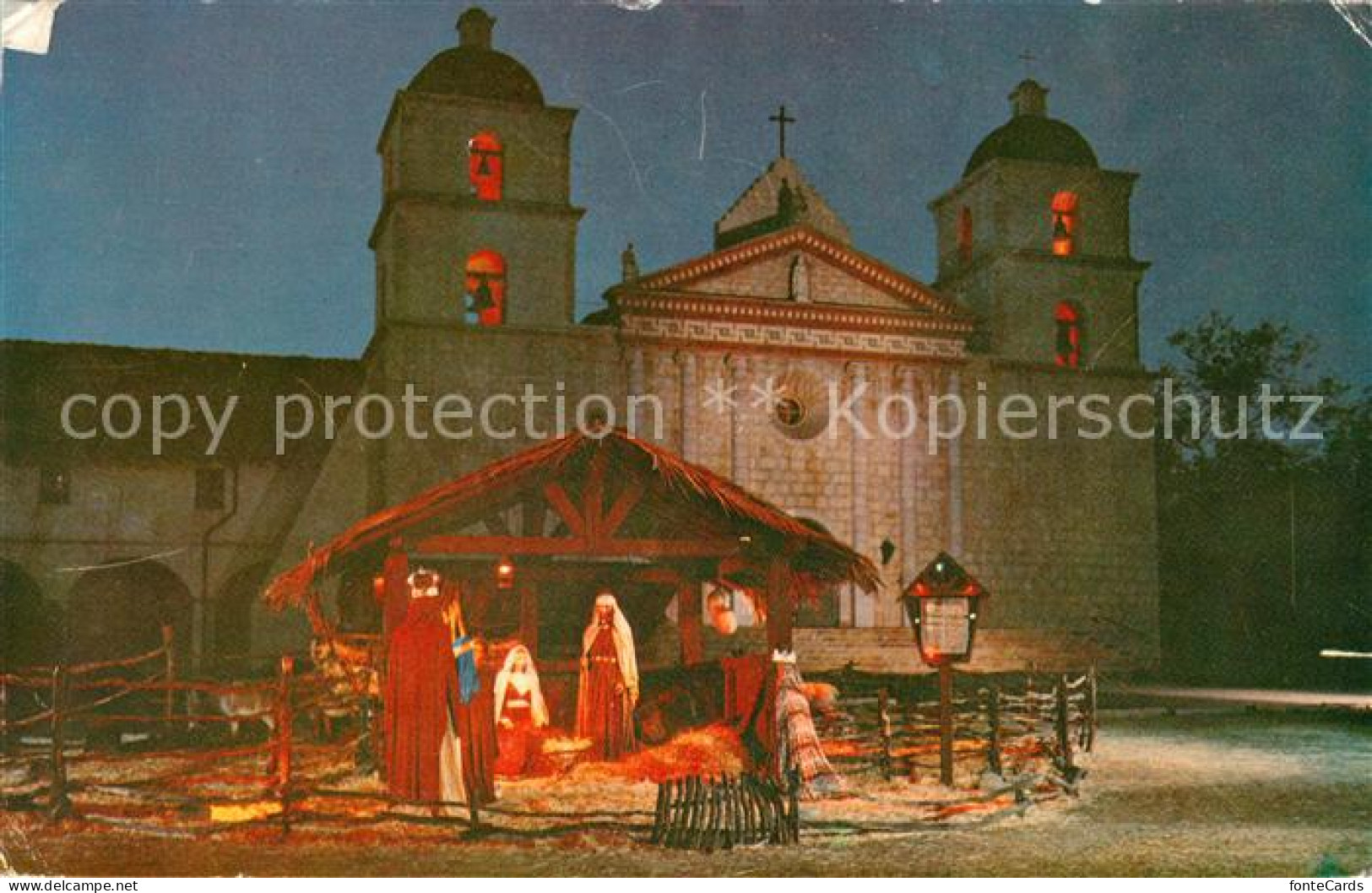 73130625 London_West_Virginia Santa Barbara Mission Weihnachtskrippe - Other & Unclassified