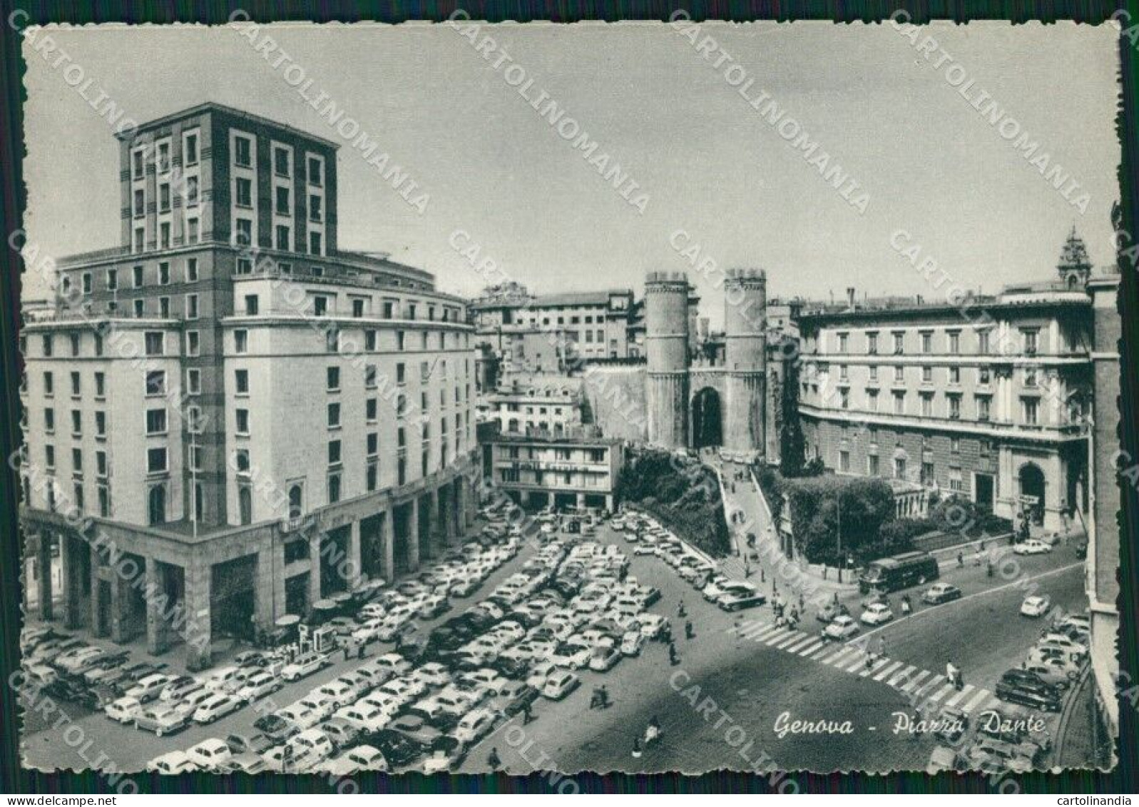 Genova Città Auto FG Cartolina HB4721 - Genova (Genoa)