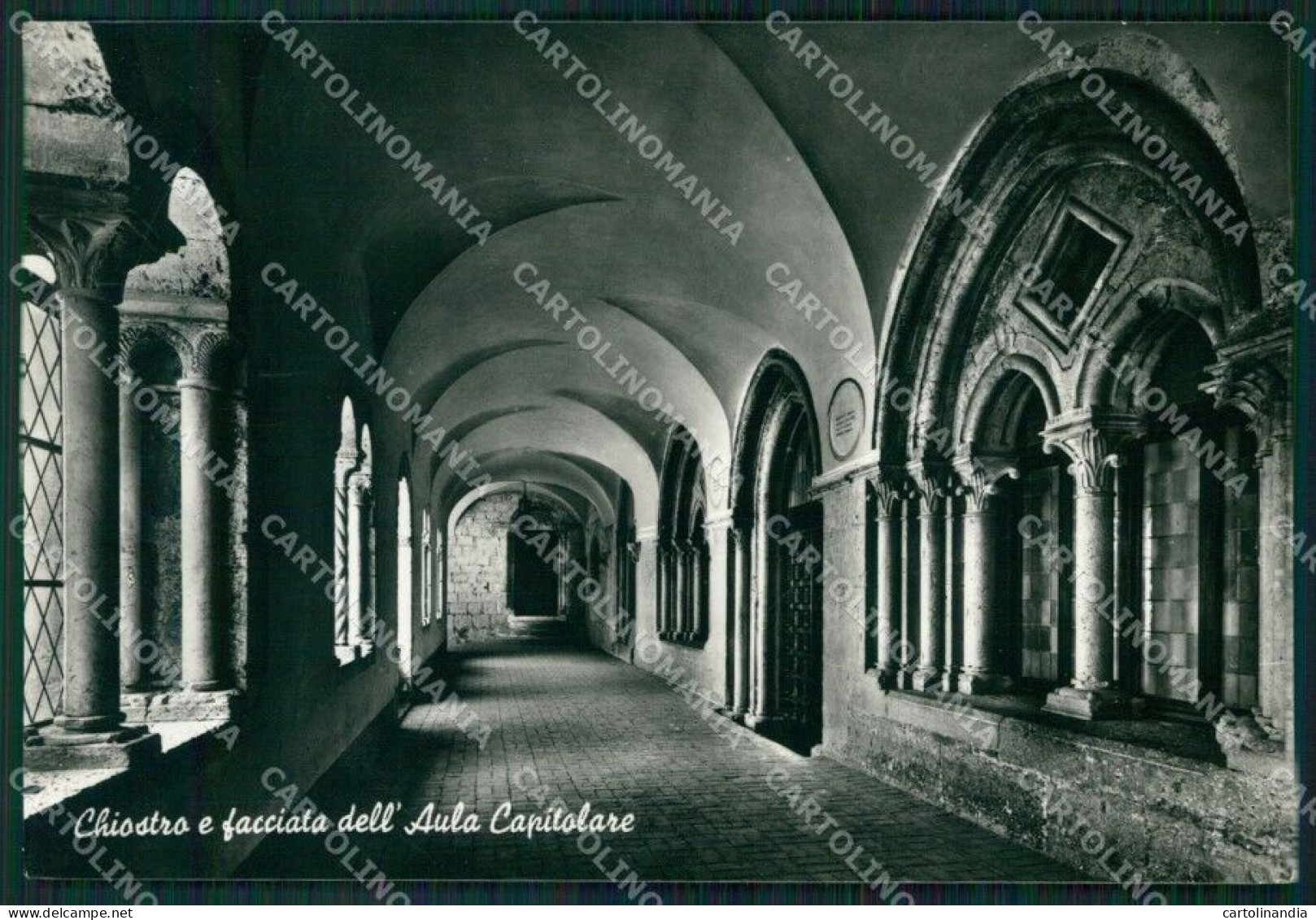 Frosinone Veroli Casamari Abbazia Di FG Foto Cartolina HB4867 - Frosinone