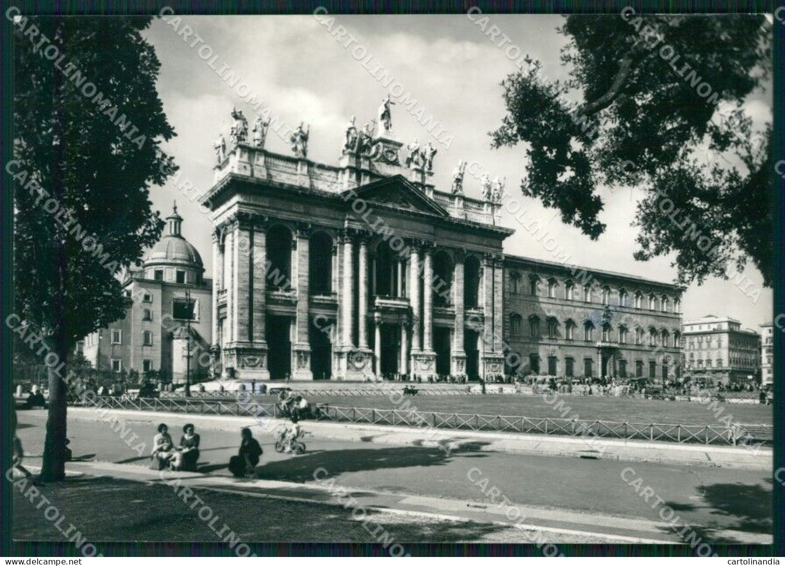 Roma Città Basilica San Giovanni In Laterano FG Foto Cartolina HB4872 - Altri & Non Classificati