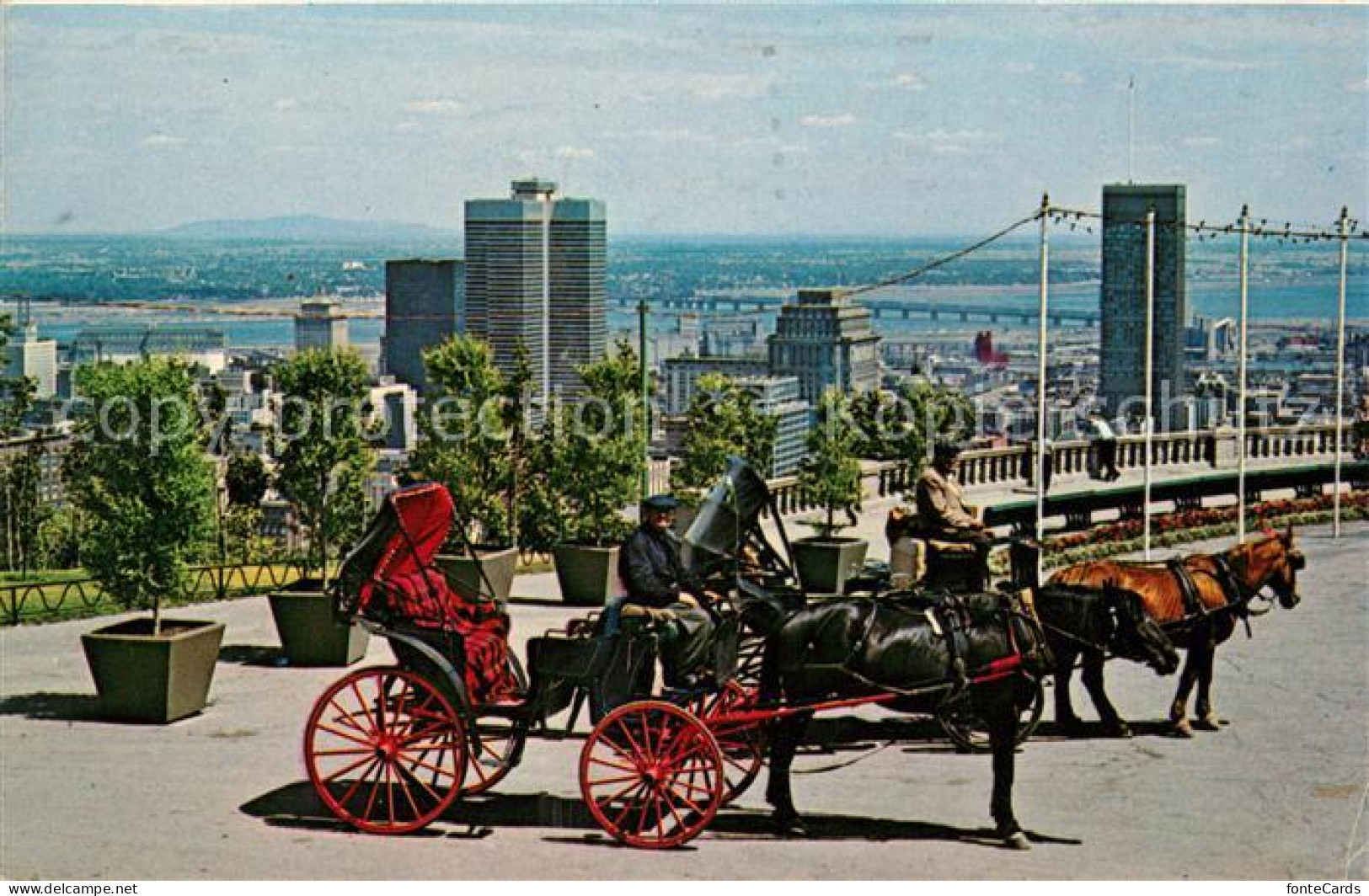 73130456 Montreal Quebec French Horsedrawn Montreal Quebec - Non Classés