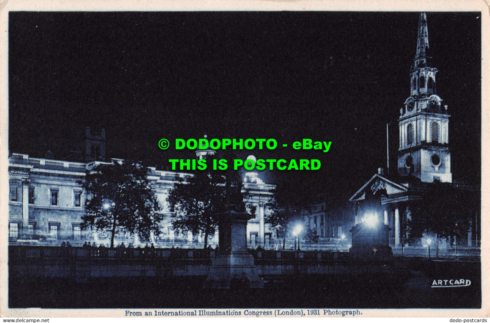 R481141 From An International Illuminations Congress. London. 1931. Artcard. Bea - Altri & Non Classificati