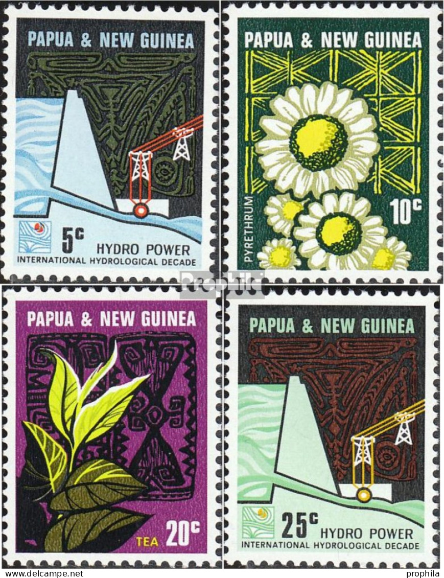 Papua-Neuguinea 115-118 (kompl.Ausg.) Postfrisch 1967 Hydrologie - Papua New Guinea