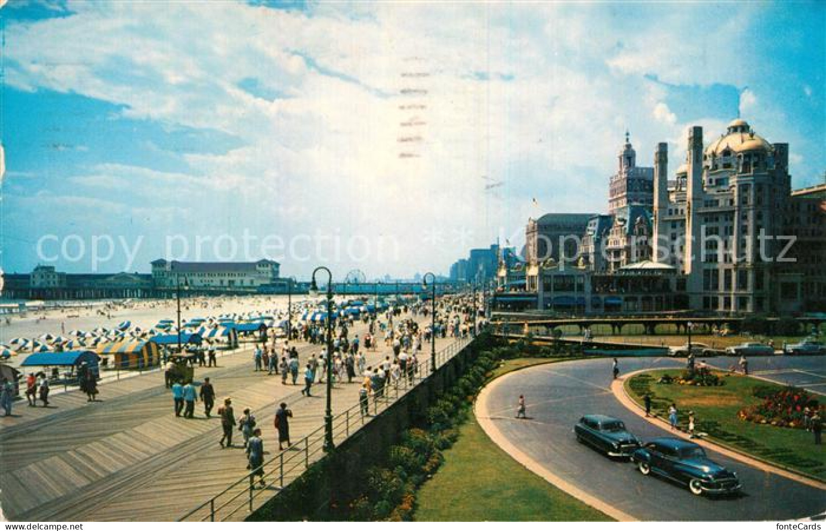 73130013 Atlantic_City_New_Jersey Boardwalk Marlborough Blenheim Dennis Shelburn - Andere & Zonder Classificatie