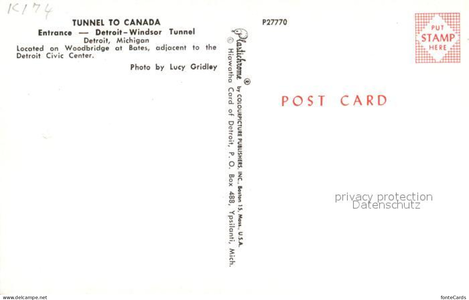 73295336 Detroit_Lakes Tunnel Canada - Other & Unclassified