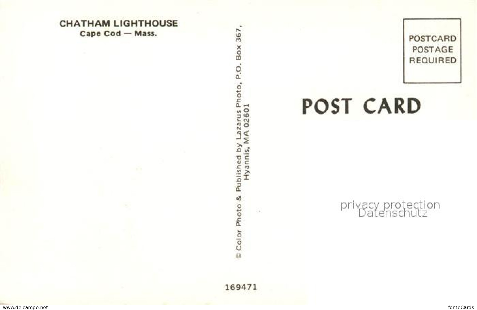 73295332 Chatham_Massachusetts Leuchtturm Cape Cod - Other & Unclassified