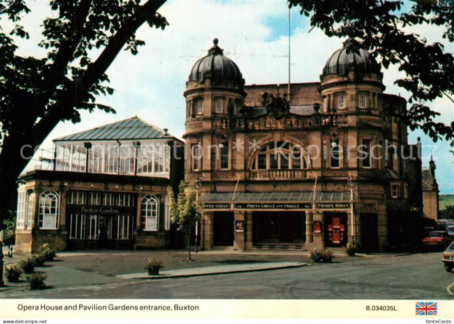 73295233 Buxton Broadland Opera House And Pavilion Gardens Entrance Buxton Broad - Autres & Non Classés