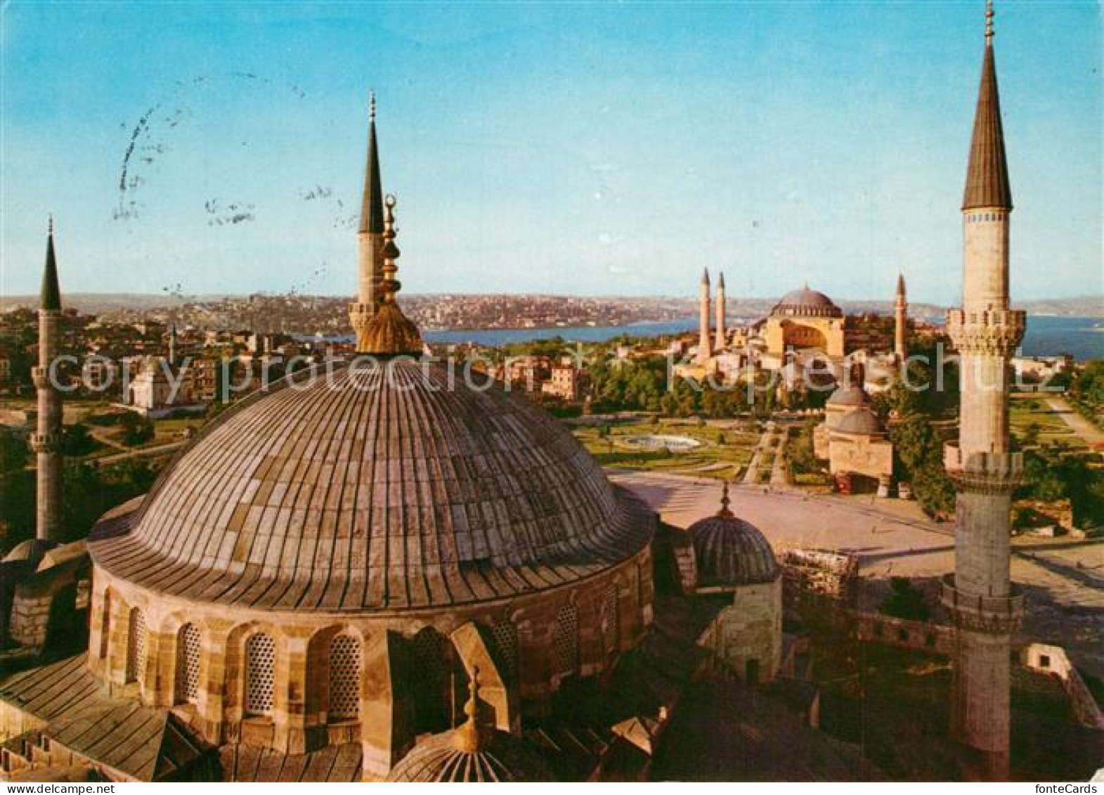 73293511 Istanbul Constantinopel Blaue Moschee Saint Sophia Istanbul Constantino - Turchia