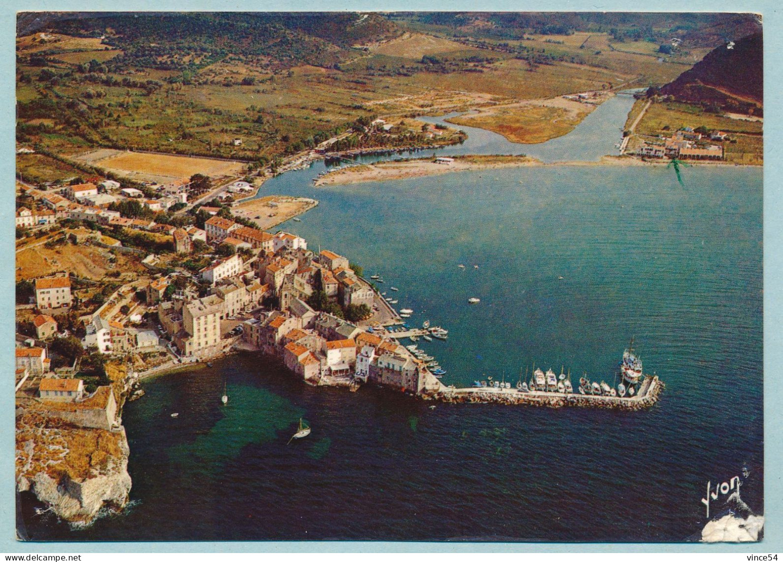 SAINT-FLORENT - Vue Aérienne Du Port Et La Lagune - Autres & Non Classés