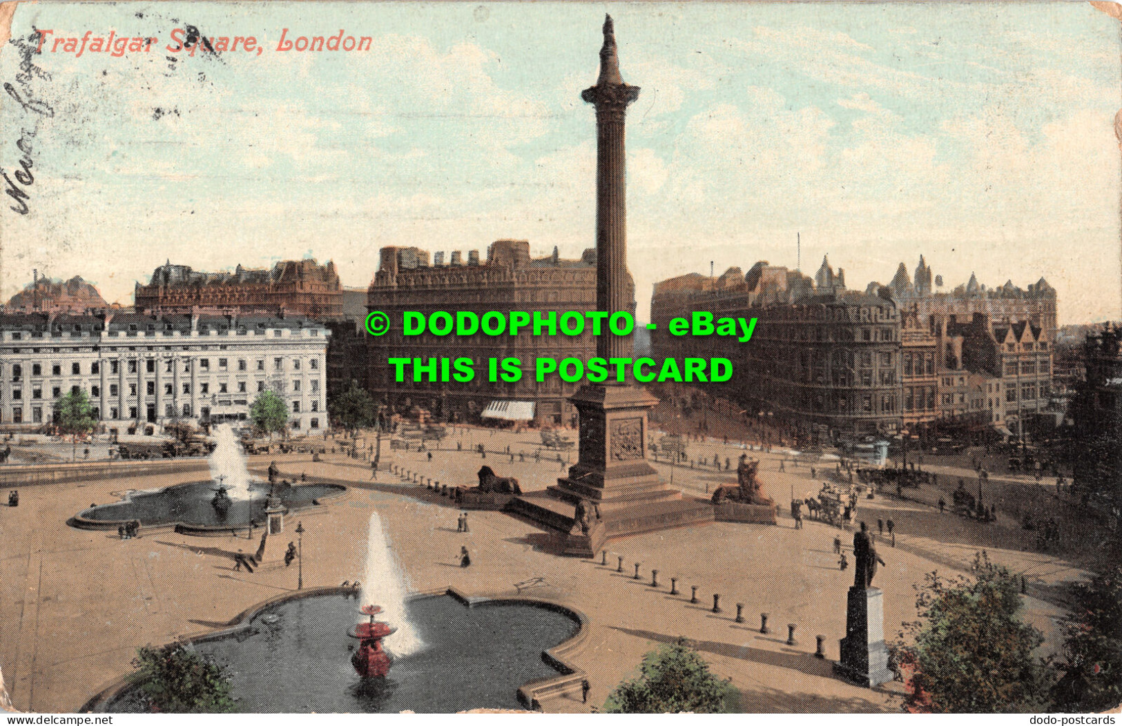 R481540 London. Trafalgar Square. Valentines Series. 1907 - Altri & Non Classificati