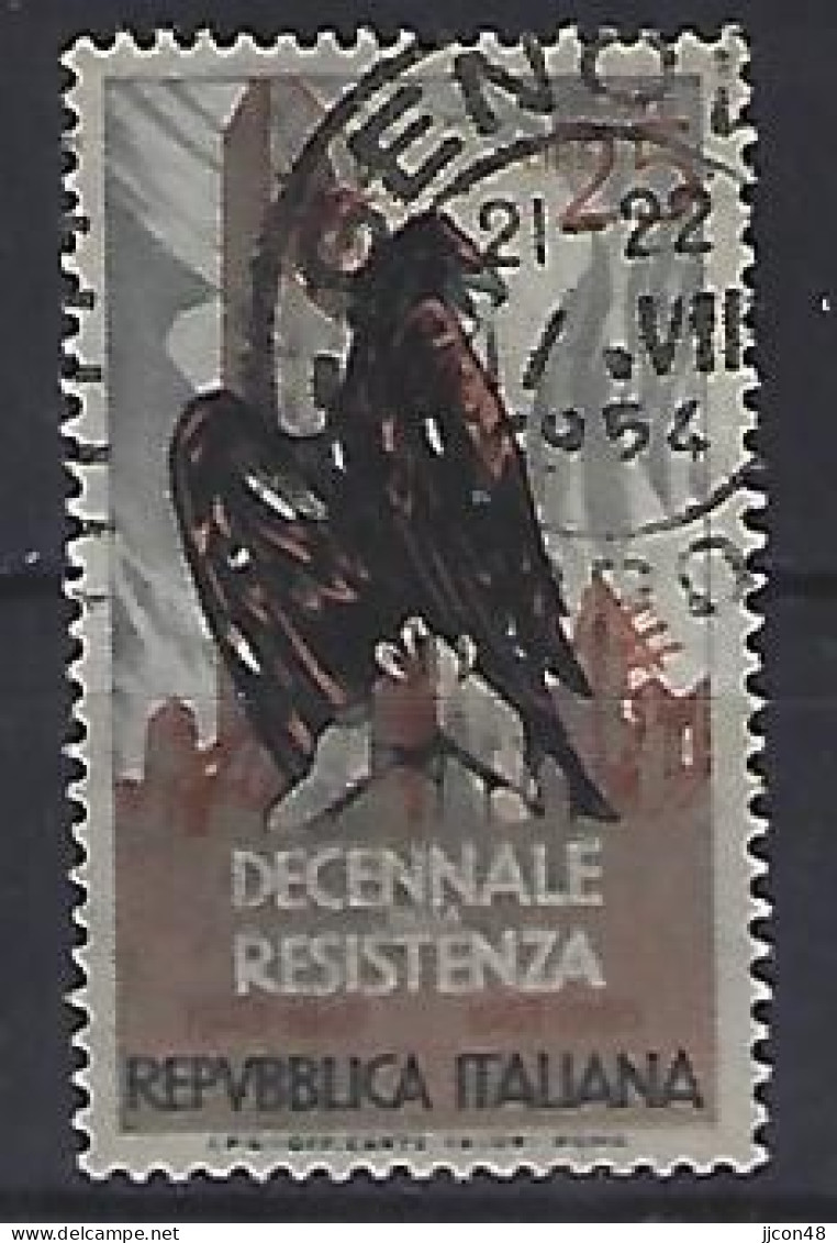 Italy 1954  10 Jahrestag Des Widerstandes (o) Mi.912 - 1946-60: Oblitérés