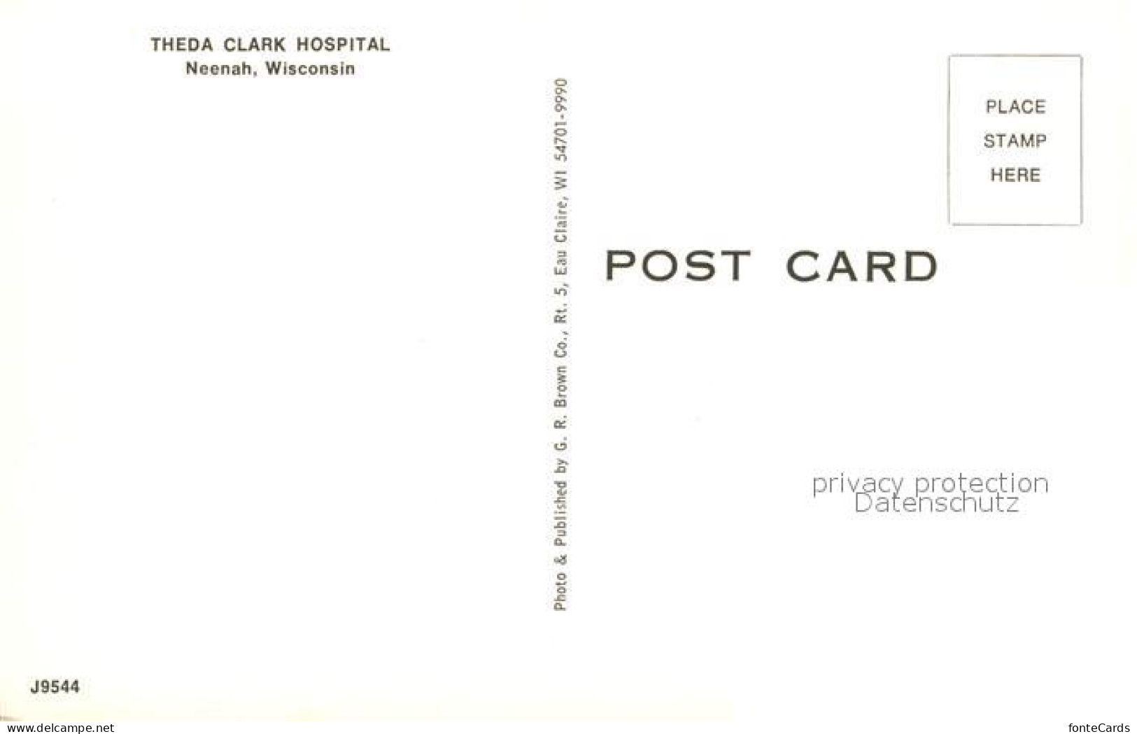 73277508 Neenah Theda Clark Hospital - Other & Unclassified