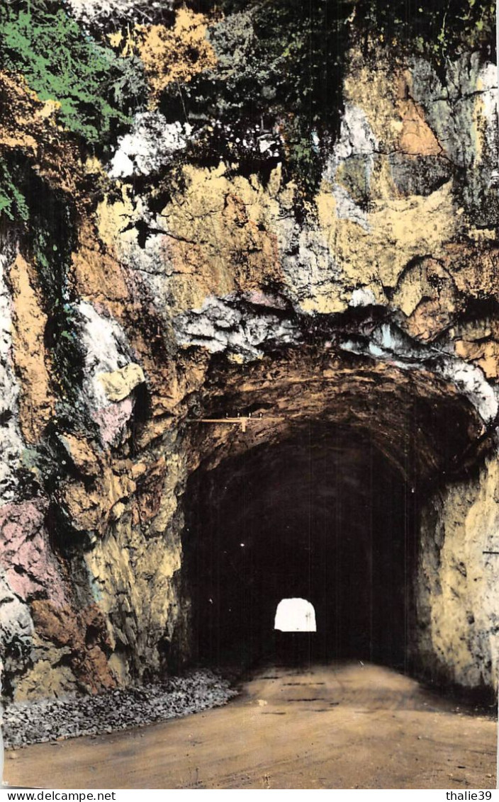 Sirod Bourg De Sirod La Percée Tunnel Canton Champagnole Poil Dole Attention état - Autres & Non Classés