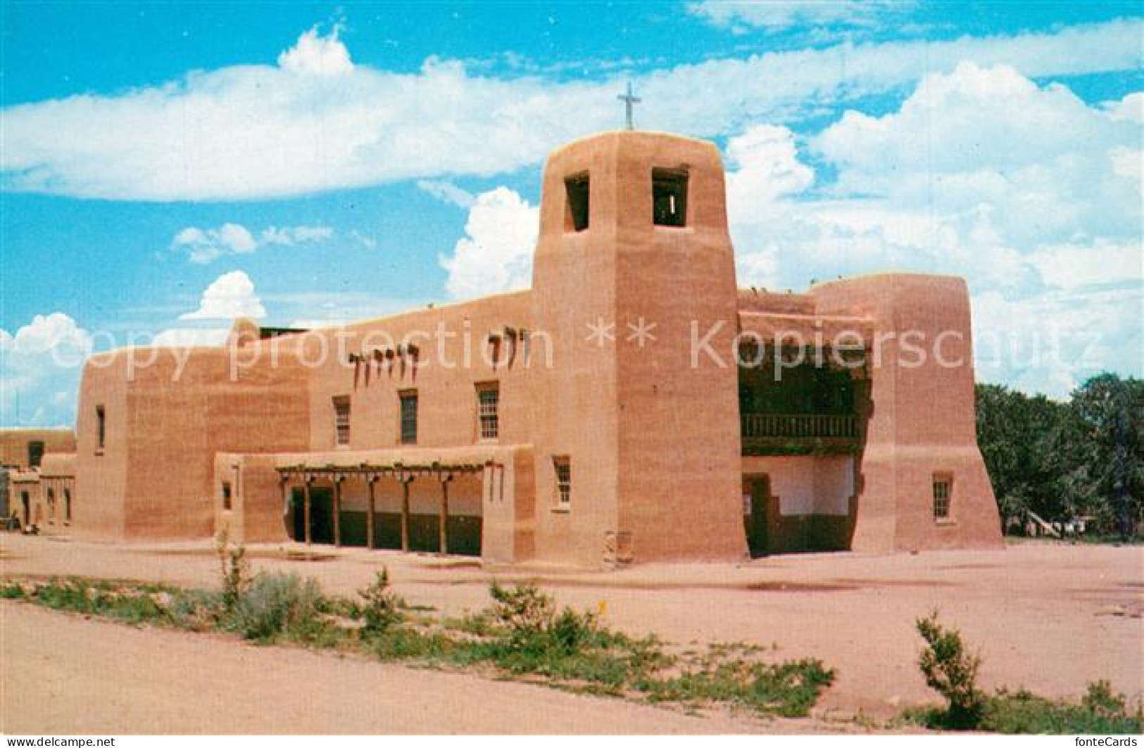 73266738 Santa_Fe_New_Mexico Cristo Rey Church - Sonstige & Ohne Zuordnung