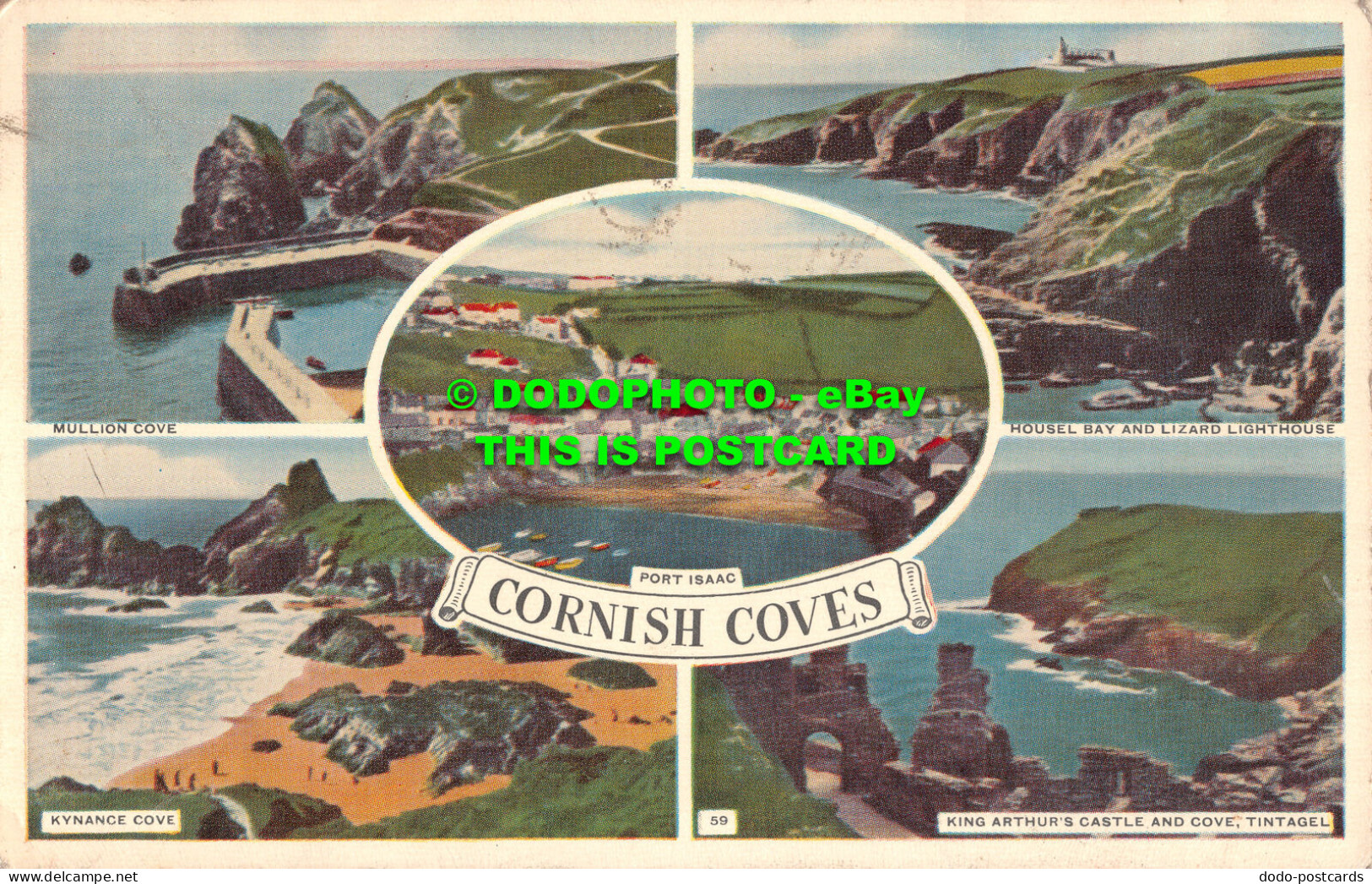 R481573 Cornish Coves. Port Isaac. Mullion Cove. Kynance Cove. Multi View - Mundo