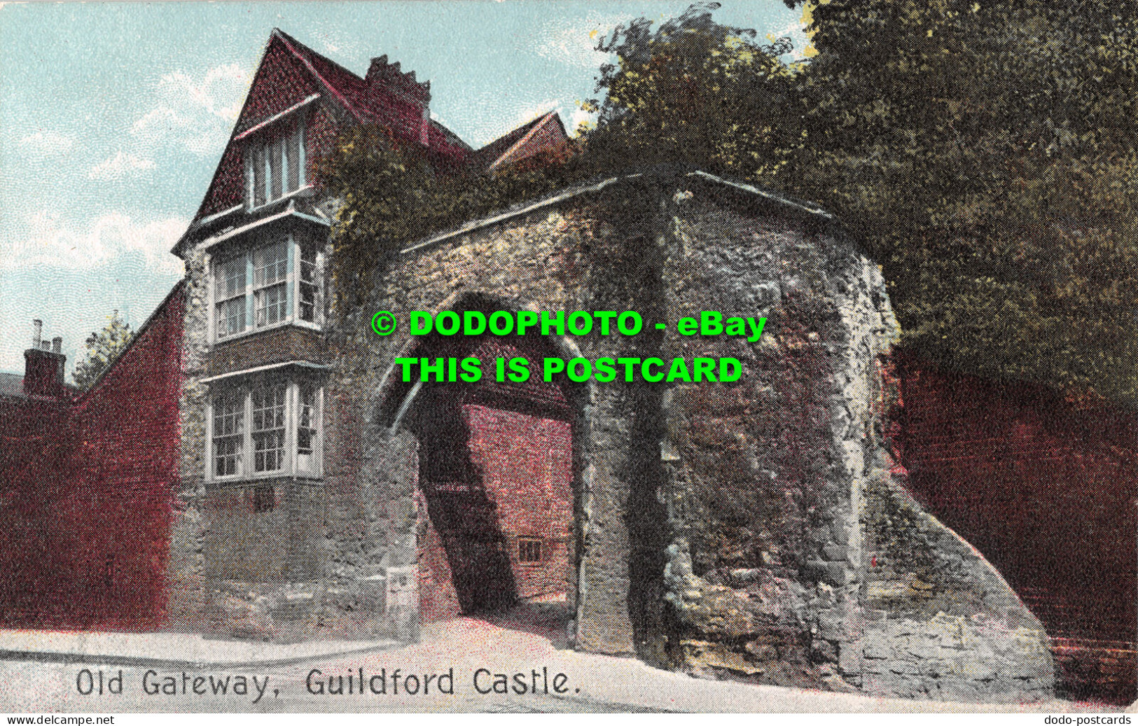 R481576 Guildford Castle. Old Gateway. Shureys Publications. Smart Novels. Yes O - Mundo