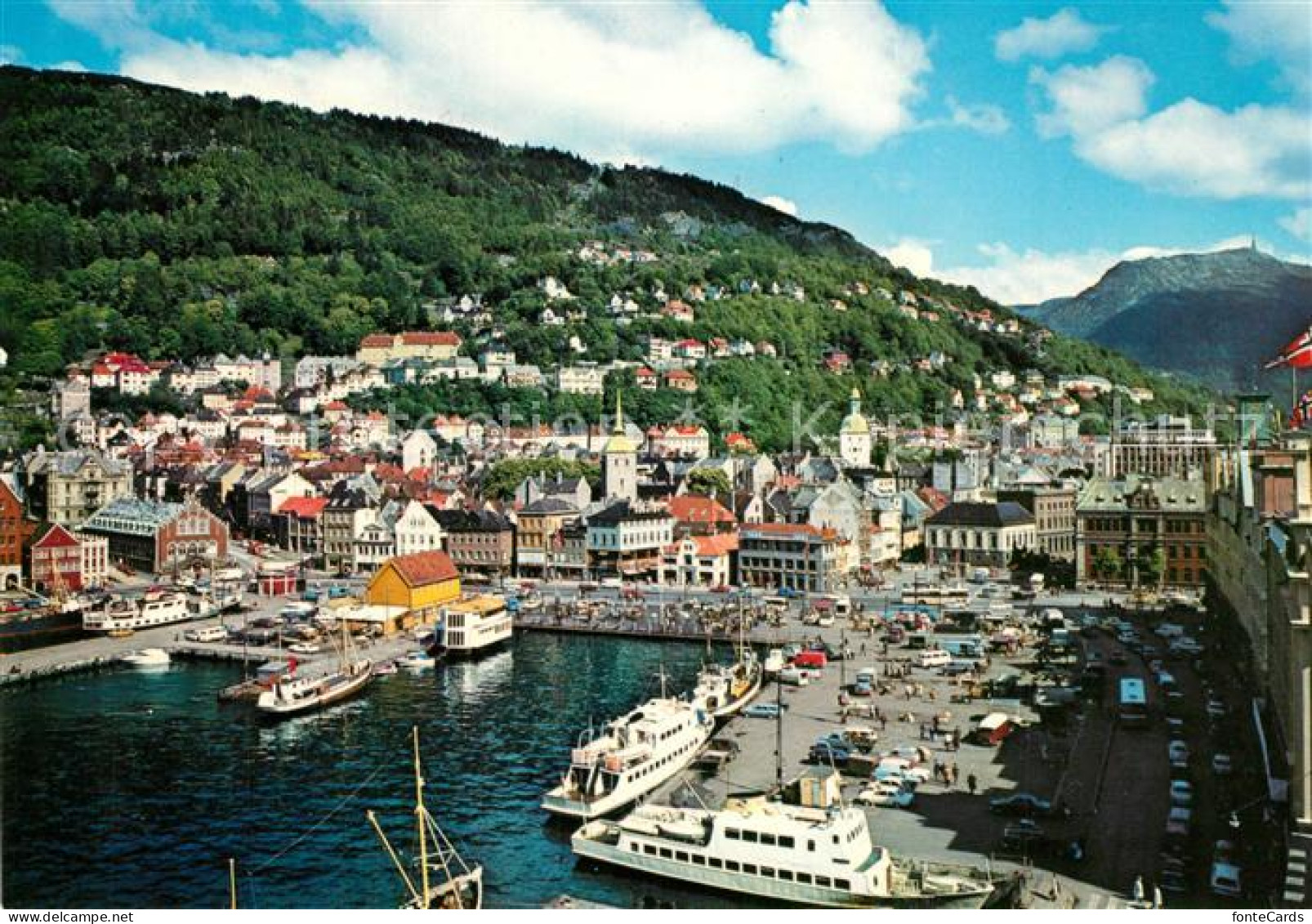 73257922 Bergen Norwegen Vaegen Strandkaien  Bergen Norwegen - Norway