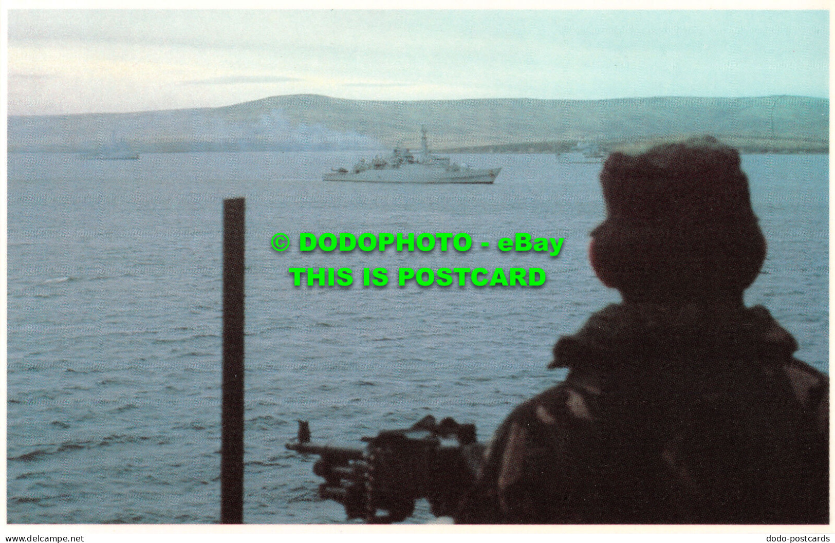 R481232 No. 22. Antelope And Other Ships At Anchor In San Carlos Bay. Prescott P - Mundo