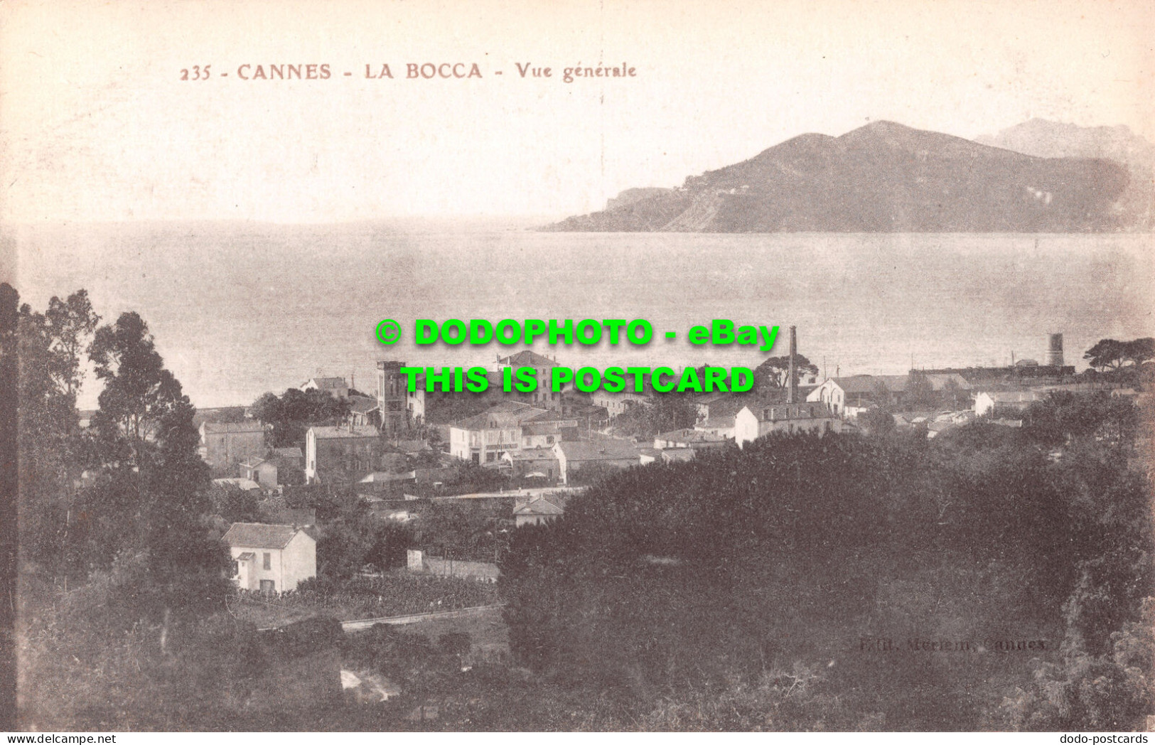 R481004 235. Cannes. La Bocca. Vue Generale. Merlem. Imprimerie Nantes - Mundo