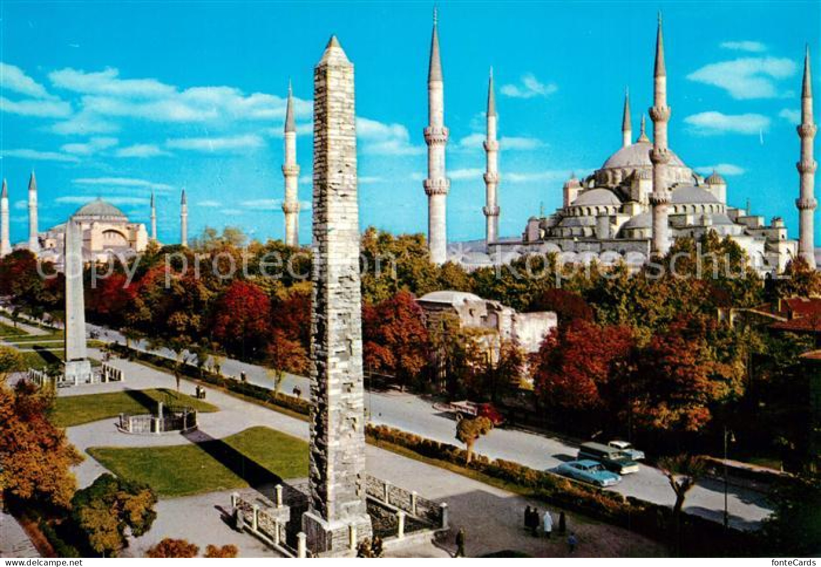 73253888 Istanbul Constantinopel Saheserleri Blaue Moschee Hypodrom Istanbul Con - Turchia