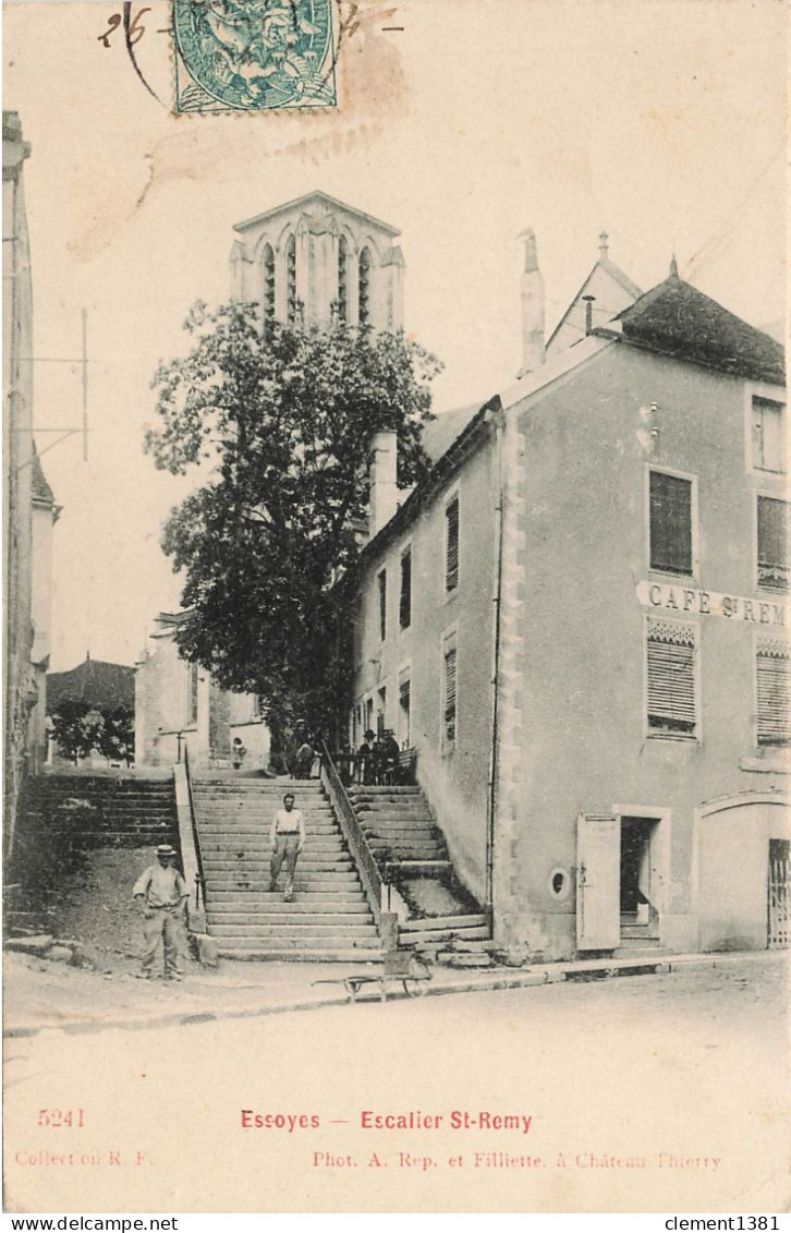 Essoyes Escalier St Remy - Essoyes