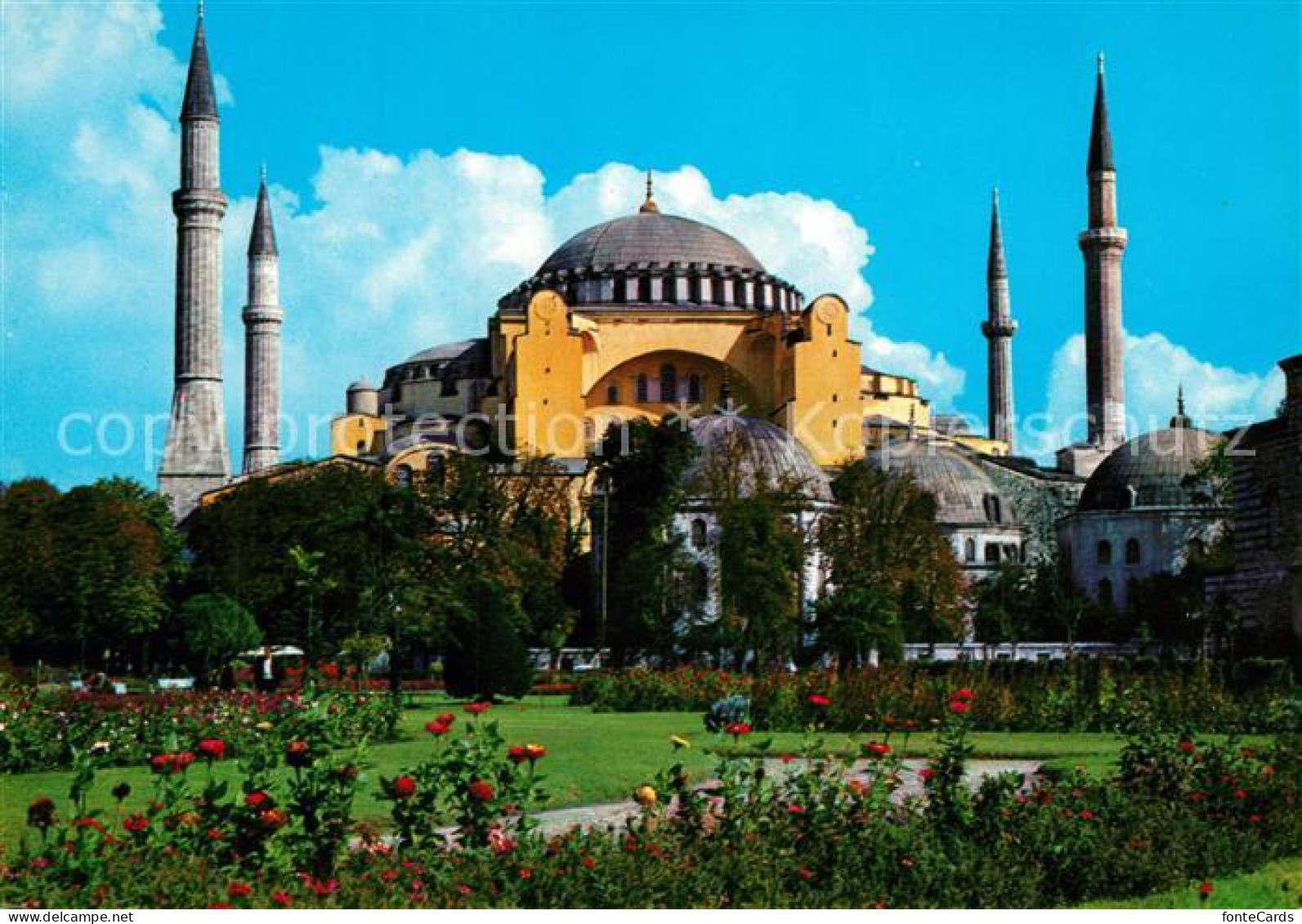 73249274 Istanbul Constantinopel Sultanahmet Park Ve Ayasofya St Sophia Museum I - Turchia