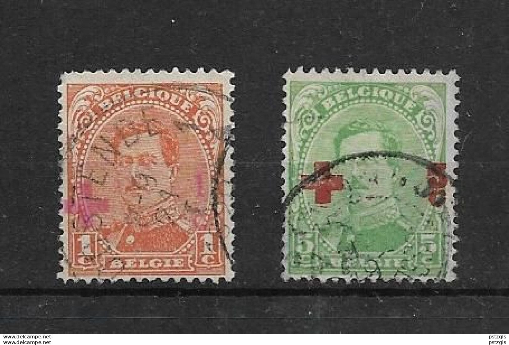 150 & 152 / Vals-Faux - 1918 Red Cross