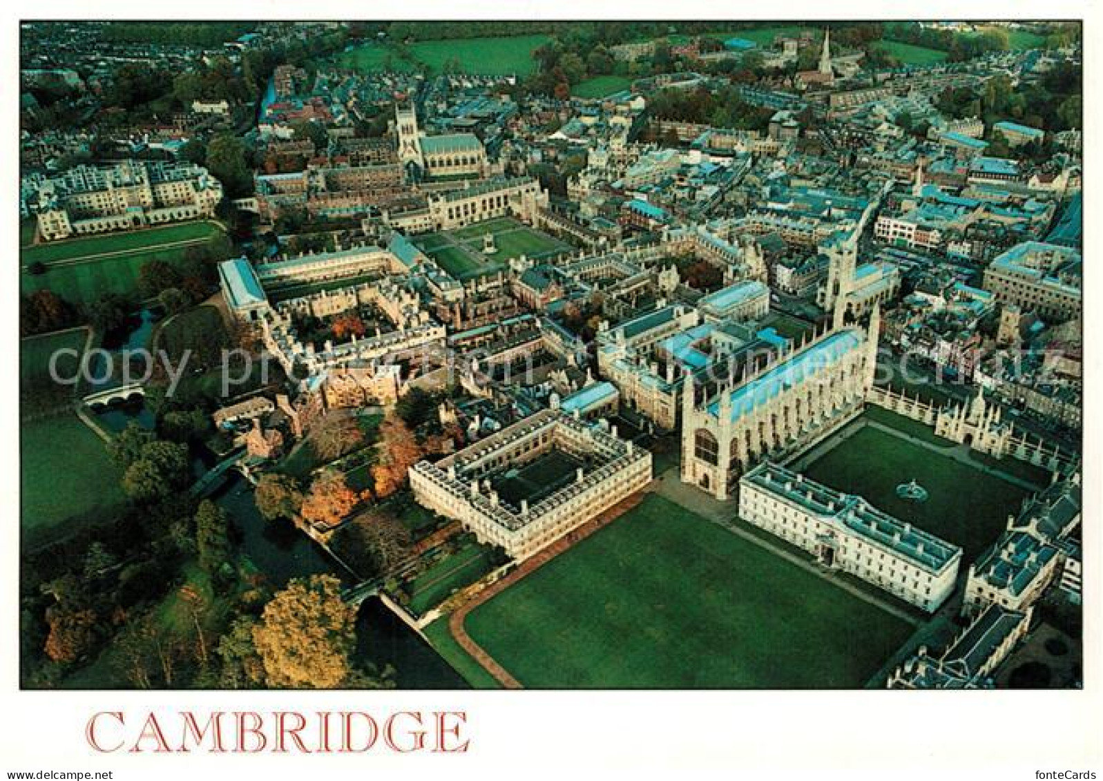 73224941 Cambridge Cambridgeshire Aerial View Cambridge Cambridgeshire - Altri & Non Classificati